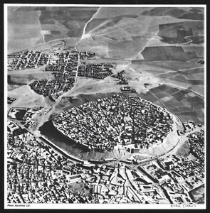 1948 -- IRAK . ERBIL . VUE AERIENNE . 4B559 - Picture 1 of 1