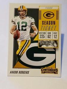 2018 Panini Contenders Season Ticket AARON RODGERS #63 PACKERS - Picture 1 of 2