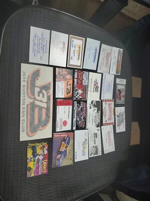 Lote Club de Fans de Nascar, Burton, Bodine, Hamlin, Buckshot, Wallace, Craven, Nadeau Foto 1 de 4