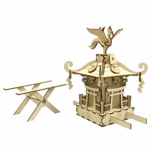 Wooden Art puzzle ki-gu-mi "Mikoshi" Carry a portable shrine from JAPAN  - Picture 1 of 3