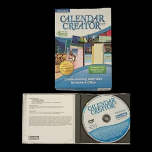 Encore Calendar Creator Deluxe v12.1 for Windows XP, Vista, 7 - Picture 1 of 3