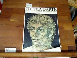 Critica d'Arte. Anno XLV, nuova serie, fasciolo 172-174. Iuglio-dicembre 1980 Ra - Picture 1 of 1
