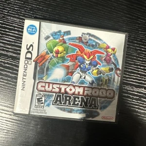 Custom Robo Arena (Nintendo DS, 2007) Estuche/Solo Manual - Imagen 1 de 3