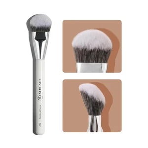 Blush Brush, Angled Contoured for Flawless Face Foundation Liquid Cream Cheek Ma - Picture 1 of 12