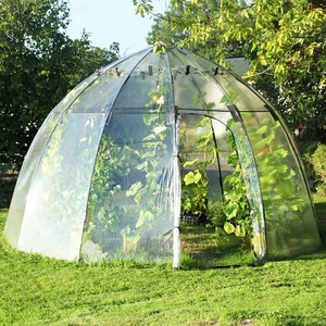 Haxnicks Garden Sunbubble Large Clear Greenhouse Garden Room D3.5mx H2.2m - Picture 1 of 4