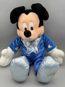 Walt Disney World Dream Friends Mickey Mouse Magic Blue Tuxedo Plush 18 Inches - Picture 1 of 8
