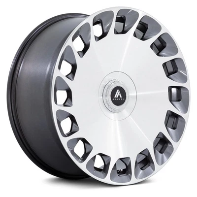 Asanti ABL-45 ARISTOCRAT Wheels 20x9 (35, 5x114.3, 72.56) Platinum Rims Set of 4 Foto 1 de 3