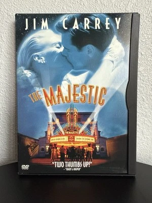The Majestic DVD (2001) Jim Carrey Bob Balaban- Snap Case  - Image 1 of 3