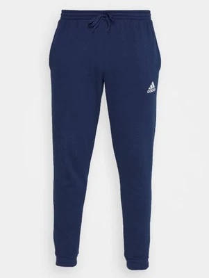 Pantalone Uomo Adidas in Cotone Felpato Sport Logo H57529 Blu - Imagen 1 de 3