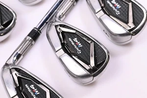 Taylormade M4 Irons / 5-9i / Stiff Flex XP 100 S300 Shafts - Picture 1 of 7