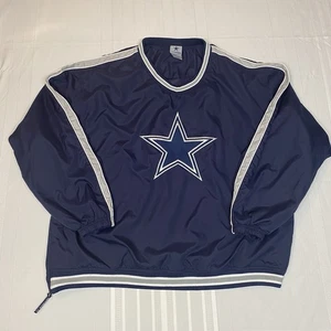Dallas Cowboys Pullover Windbreaker Vintage XL - Bild 1 von 10