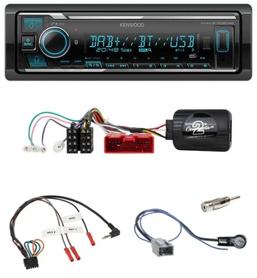 Kenwood Bluetooth Lenkrad DAB USB Autoradio für Mazda 2 Typ DY 2003-2007 - Bild 1 von 4