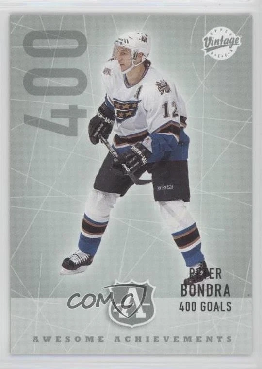 2002-03 Upper Deck Vintage Awesome Achievements Peter Bondra #305 - Image 1 of 2