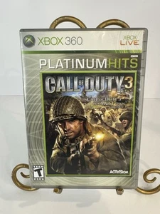 Call of Duty 3 -- Platinum Hits (Microsoft Xbox 360, 2008) no manual - Picture 1 of 4