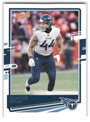 Kamalei Correa 2020 Donruss FOOTBALL #249 Tennessee Titans - Image 1 of 2