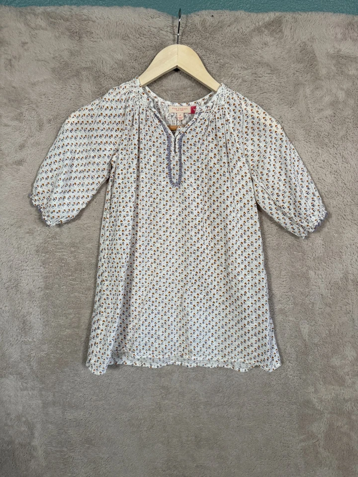 Pink Chicken Girls Size 6y Blouse Floral - Image 1 of 4