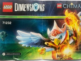 LEGO Dimensions 71232 Legends of Chima Eris Fun Pack Eagle Interceptor- complete