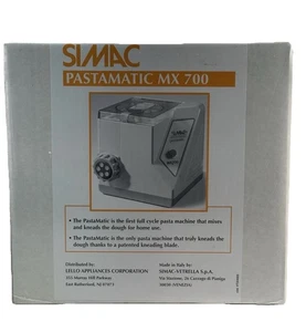Máquina para hacer pasta Simac PastaMatic MX700 hecha en Italia sellada - Imagen 1 de 3