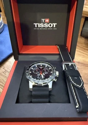 Reloj suizo TISSOT Supersport cronógrafo 45 mm cuarzo esfera negra T125.617.11.051.00 Foto 1 de 2