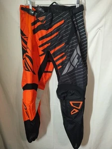 Pantalones para hombre Fly Racing Kinetic Vector naranja negro talla 34 - Imagen 1 de 13