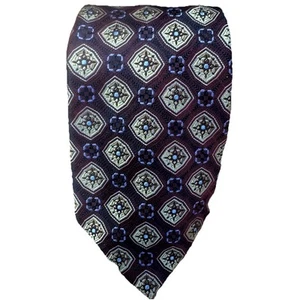 Robert Talbott Mens Neck Tie Best of Class Geometric Hand Sewn 100% Silk - Picture 1 of 7