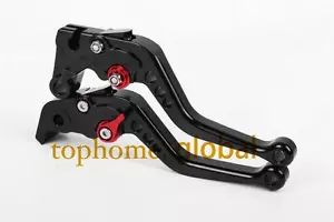 Palancas de freno de embrague corto negras CNC 2005 2006 para HONDA CBF600/S/N 2004-2007 - Imagen 1 de 6