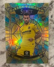 2022-23 Panini Select La Liga Stained Glass #25 Alex Baena Villarreal (Case Hit)