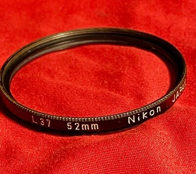 Nikon L37 52mm UV Filter (Japan) - Image 1 of 4