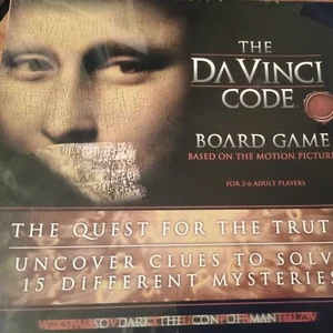 The Davinci Code Board Game New & Factory Sealed - Picture 1 of 3
