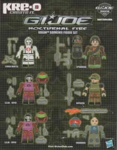 GI Joe Kre-O Joecon Convention Night Force Set Kreo 2013 Neu Sealed Hasbro - Bild 1 von 4