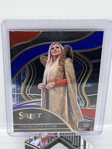 Charolette Flair WWE 2024 Select Panini Ringside Red & Blue - Bild 1 von 2