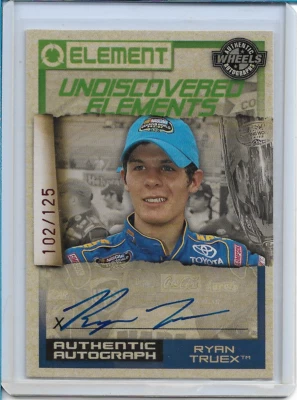 2010 Element Undiscovered Elements Autographs #UERT RYAN TRUEX/125 (102/125)!!! - Image 1 of 2
