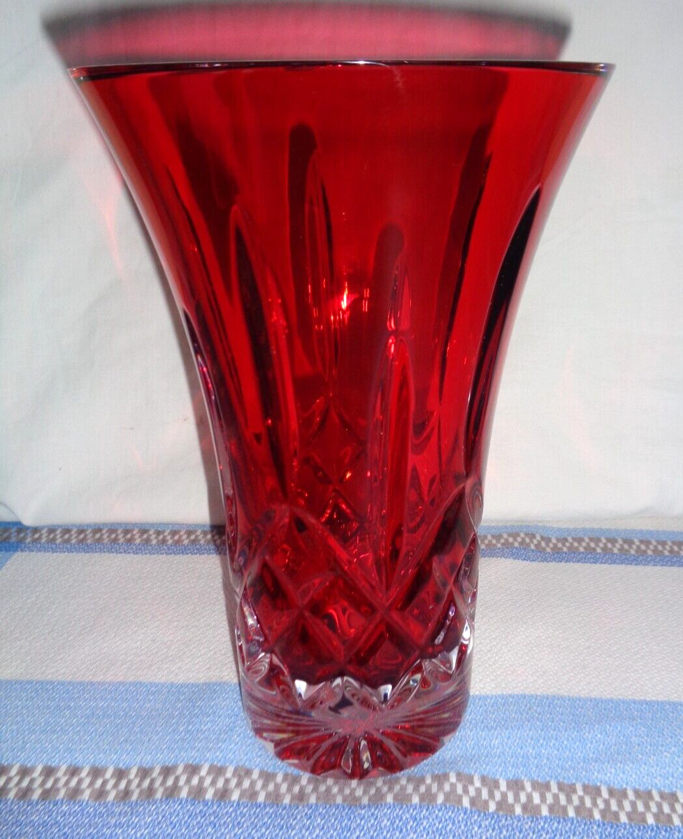 Red Glass Stones For Vases