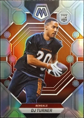 DJ Turner Rookie Cincinnati Bengals Silver Prizm 2023 Panini #315 SP CASI NUEVO-COMO NUEVO RC Foto 1 de 2