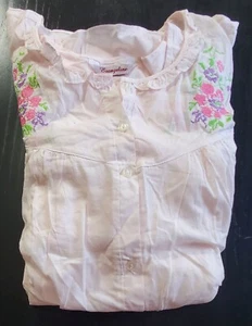 Juego de dormir vintage - Camisón y bata a juego - Marca Evangeline - Talla L - Imagen 1 de 7