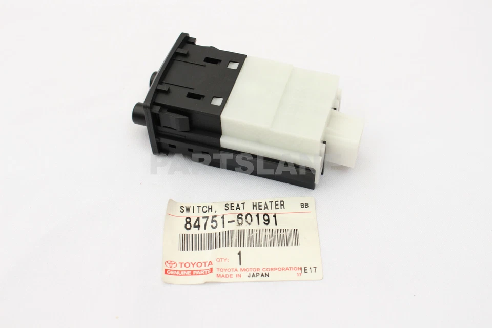 Juego de interruptor de calefacción original Toyota Land Cruiser 2008-2011 OEM 84751-60191 Foto 1 de 4