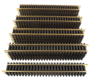 45x Fleischmann H0 6001 Gerades Modellgleis 204 mm - Unbespielt - ZY4736 - Bild 1 von 3