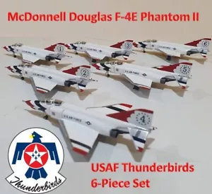 Hogan Wings Serie M 60005 1/200 F-4E Phantom II USAF Thunderbirds, juego de 6 piezas - Imagen 1 de 11