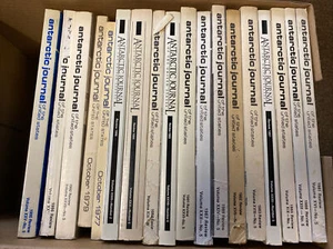 Lot Of 18 Issues Of Antarctic Journal Of The United States - Bild 1 von 1