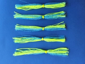5 Chart/Lite Azul 5-9358 Falda de silicona Material Repuesto Pestañas Cebo Spinner - Imagen 1 de 1