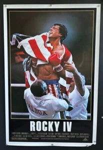 Rocky IV 4 Original Movie Poster Sylvester Stallone 1985 *Hollywood Posters - Picture 1 of 2