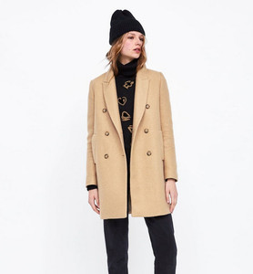 zara camel coat
