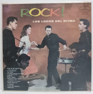 LOS LOCOS DEL RITMO MEXICO LP ROCKABILLY NO SOY REBELDE ELVIS PRESLEY JACK SCOTT - Image 1 of 4