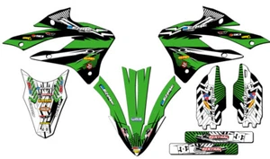 2022-2023 KX 85 MAYHEM Green Senge Graphics Kit Compatible with Kawasaki - Picture 1 of 10