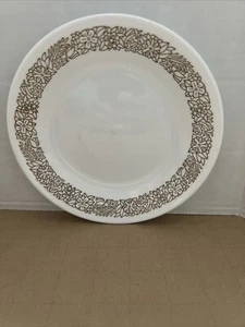 Vintage Corelle Woodland Brown 6 3/4" 6.75" Salad Cake Plate Replacement - Picture 1 of 5