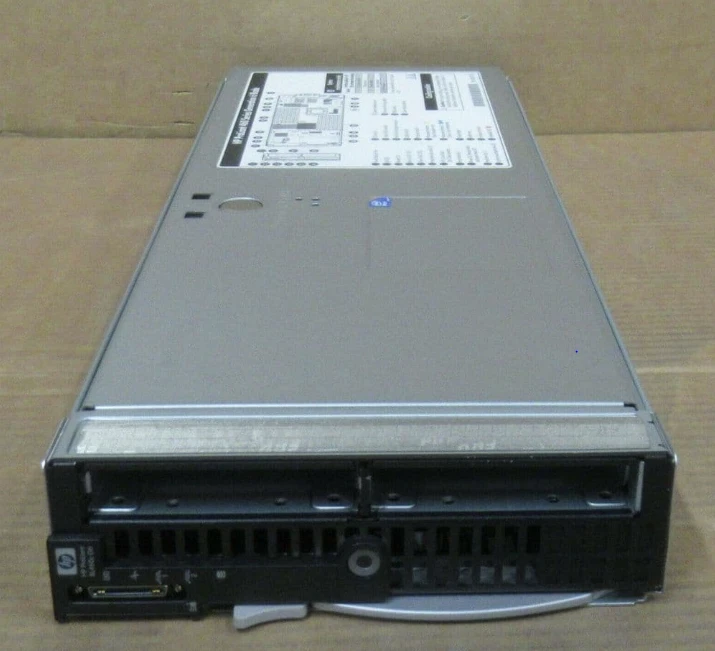 HP ProLiant BL460c G6 Blade Server Dual CPU 12-DIMM 2-Bay P410i/256MB 595725-B21 - Image 1 of 1