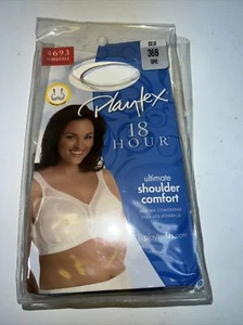 Playtex 18 Hour SZ 36 B TOFFEE Ultimate Shoulder Comfort Wire Free # 4693 Bra - Picture 1 of 6
