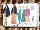 FF Vintage 1990s Butterick Sewing Pattern 4208 Tailored Separates Size 8 - 12