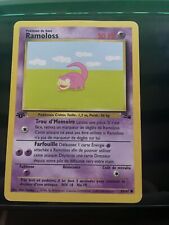 Carte Pokémon - Ramoloss 55/62 - set de base - 1995 - première édition