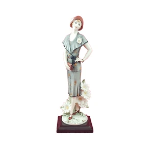 Giuseppe Armani Figurine Daisy Girl Statue Capodimonte Florence - 8714 O/A - Picture 1 of 6